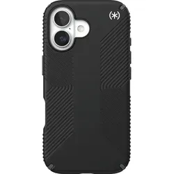Speck Presidio2 Grip Case für iPhone 17 - Schwarz/Grau/Weiß - Schützende Hülle für iPhone 17 mit rutschfestem Griff und stoßfestem Design, ideal für den täglichen Gebrauch.