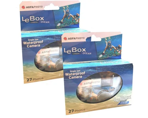AgfaPhoto LeBox Ocean 2x Einwegkamera von AgfaPhoto