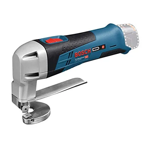 Bosch Blechschere GSC 12V-13 Professional - Akku, 12V für präzise Schnitte in Metallen bis 1,3mm, kompakt und ergonomisch gestaltet