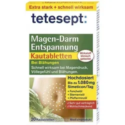 Tetesept Magen-Darm Entspannung Kautabletten von Merz Consumer Care GmbH
