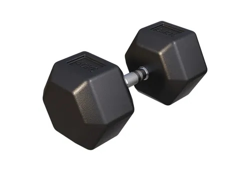 GORILLA SPORTS Kurzhantel Hexagon Kurzhanteln - Gewichte 2-50 kg, Gerändelt, Verchromt - Hanteln, (Einzeln)