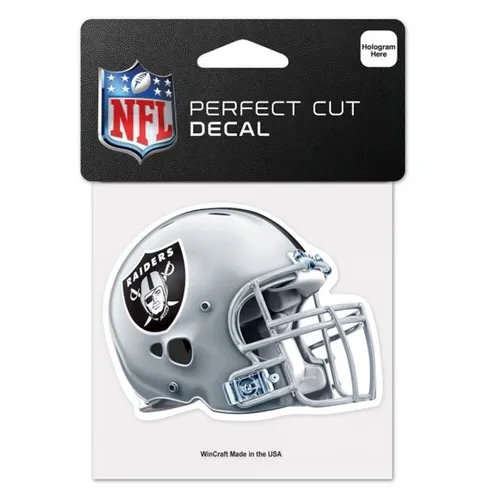 Oakland Raiders Aufkleber Helm