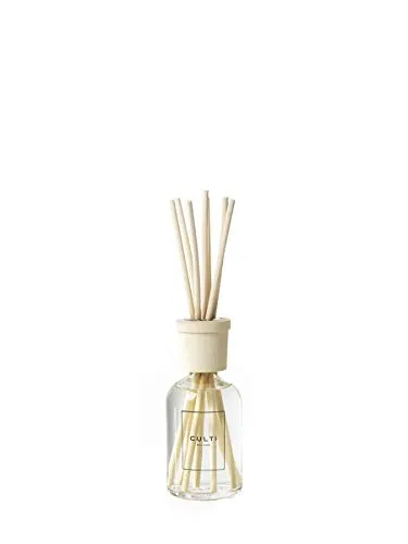 Culti Milano Diffusor Stile Quercea 100 ml - Eleganter Raumduft mit roten Früchten und Honig - Ästhetischer Diffusor aus Milchglas mit natürlichem Ahornholzverschluss. Der Duft vereint die Essenzen der Natur und schafft eine harmonische Atmosphäre für Herbst und Winter.