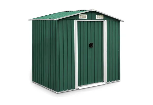 Geräteschuppen Gerätehaus Metall 204x132x185 cm