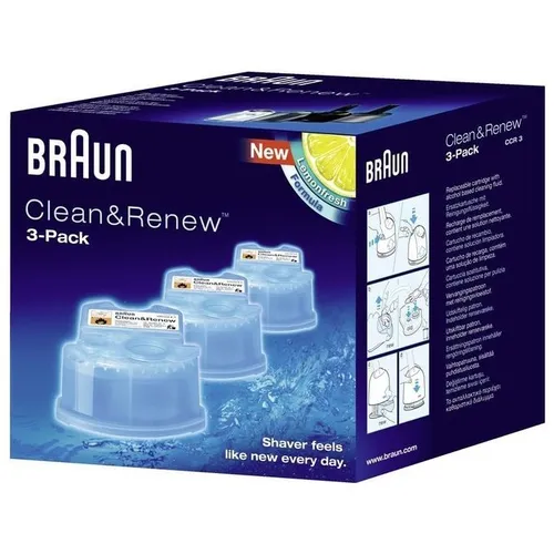 Braun Clean&Renew CCR3 Reinigungskartuschen