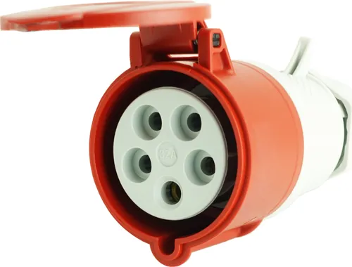 CEE Steckdose Kupplung 5P 32A IP44 400V