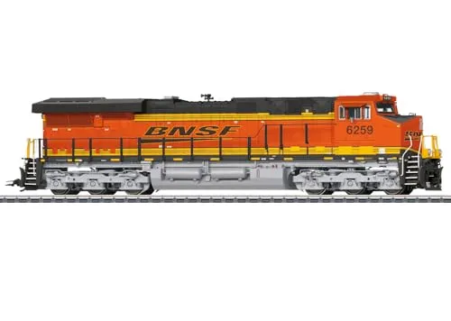 Märklin 38446 H0 US-Diesellok ES44AC der BNSF - H0 Lokomotive mit Digital-Decoder mfx+, umfangreichen Licht- und Geräuschfunktionen sowie einem dynamischen Rauchgenerator für realistische Eisenbahnerlebnisse.