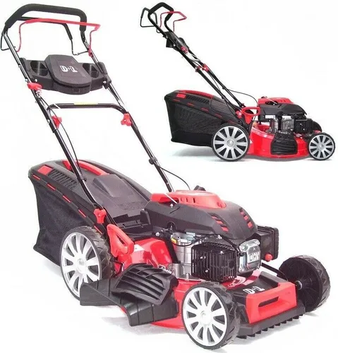 Benzin Rasenmäher 510mm Radantrieb Mulcher Seitenauswurf Mulchen 51 cm 55789