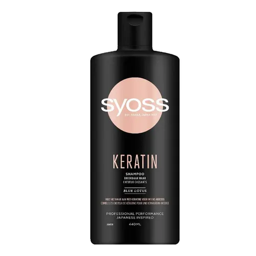 Syoss Keratin Shampoo für schwaches, brüchiges Haar von Syoss