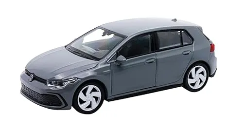 Toi-Toys Volkswagen Golf 8 GTI Metall Modellauto VW Modell Auto Spielzeugauto 4-Varianten 49 (Grau-Metallic)