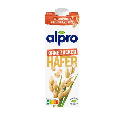 Alpro Haferdrink ohne Zucker UHT 1000 ml