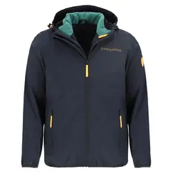 Wattlöper Herren 3-in-1 Funktionsjacke unifarben Dunkelblau XL - Vielseitige 3-in-1 Funktionsjacke für Herren: Wetterfeste Jacke mit Kapuze und herausnehmbarer Steppweste – ideal für wechselhafte Bedingungen. Mit 8.000 mm Wassersäule und atmungsaktiver TPU-Membran. Perfekt für Outdoor-Aktivitäten!