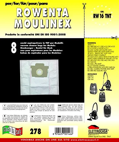 Rowenta Staubsaugerzubehör von Elettrocasa