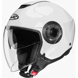 HJC i40N Solid Jethelm, weiss, Größe XS 54 55 für Männer in weiß von HJC Helmets