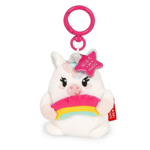 LEGAMI PLÜSCH SCHLÜSSELANHÄNGER SUPER SOFT TINY UNICORN EINHORN NEU