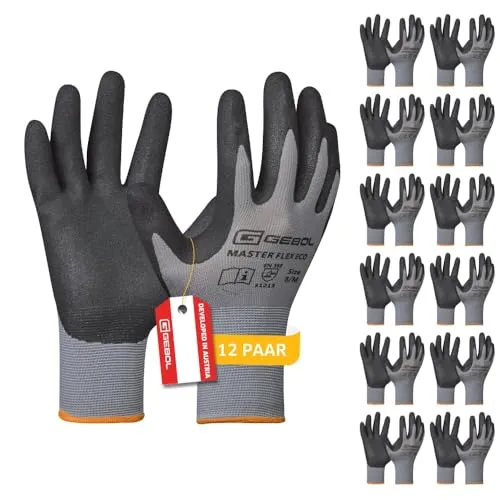 Schutzhandschuhe Schwarz von GEBOL