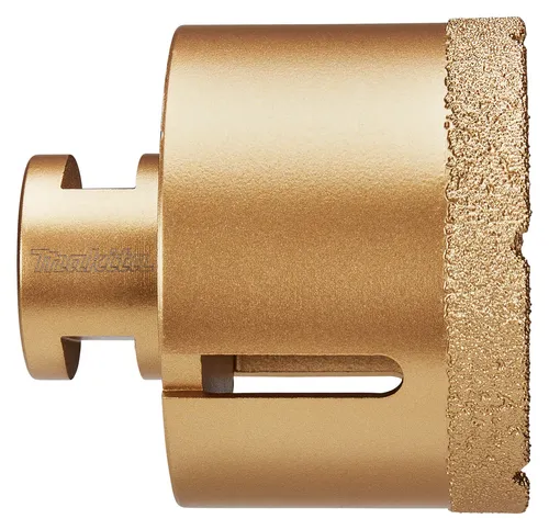Makita Diamant-Hohlbohrkrone 65 mm M14 - D-44591 - Zubehör für Elektrowerkzeug, Longlife Diamant-Hohlbohrkrone für Winkelschleifer, ideal für schnelle Bohrarbeiten in Granit, Marmor und Fliesen.