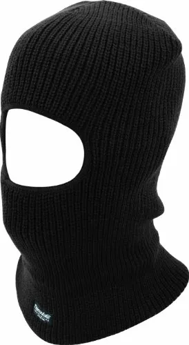 Highlander Erwachsene Sturmhaube Balaclava, Schwarz, One Size, HAT154-BK-01