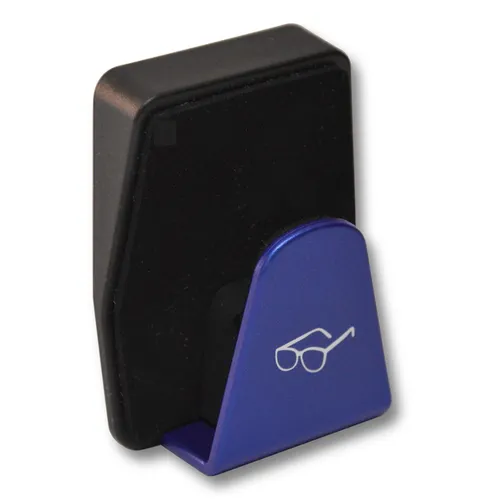 Blaue Brillenablage Brillenhalter Brillen Halterung Clip RICHTER Art. 186/90