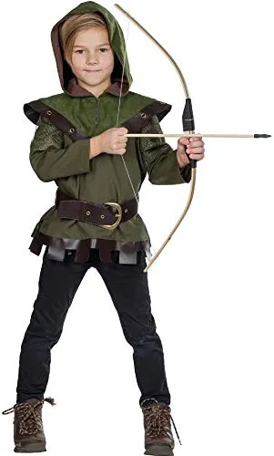 Rubie's 12406-original-104 Kostüm Robin Hood König der Diebe - Kostüm für Kinder in den Größen 104-164, perfekt für Fasching und Karneval. Bequemes Material aus 100% Polyester und einfach in der Handwäsche zu reinigen.