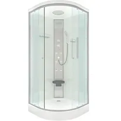 Duschkabine Fertigdusche D10-20T0 100x100 cm