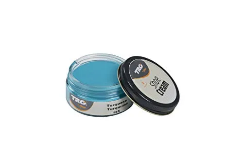 TRG the One Shoe Cream, Creme für Leder und Kunstleder, Blau (165 Turquoise), 50 ml