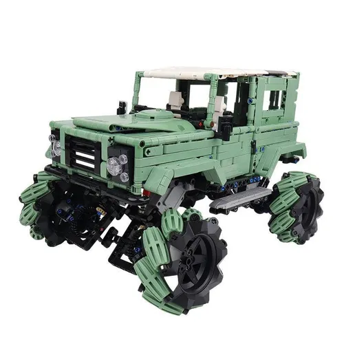 Happy Build YC-23037 Pickup Truck Road King ferngesteuert Klemmbausteine1670pcs