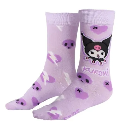 Hello Kitty Kuromi Socken