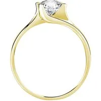 Valeria Damenring 89111081 aus 585er Gelbgold - Eleganter Valeria Damenring 89111081 aus 585er Gelbgold. Perfekt für besondere Anlässe oder als stilvolles Accessoire im Alltag. Größe: 54.