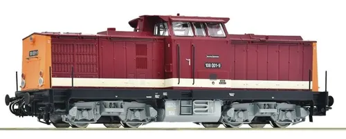 ROCO 78818 Diesellokomotive 108 001-9, DR, Sound, AC, Spur H0