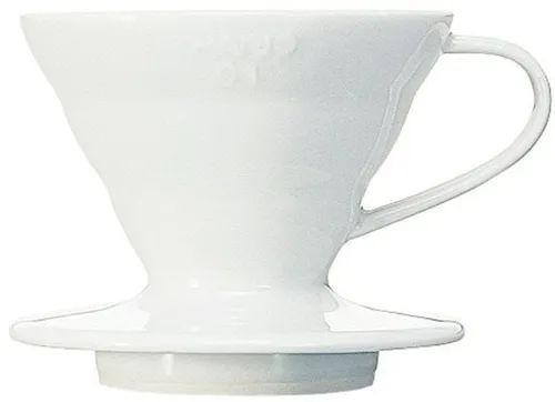 Hario VDC-01W V60 Kaffeefilterhalter in weiß von HARIO