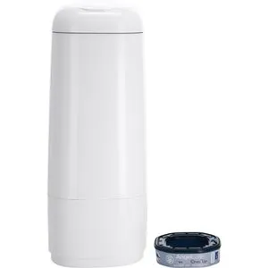 Angelcare Windeleimer Dress-Up XL, 35 Liter, 1 Nachfüllkassette inklusive, weiß, geruchsdicht