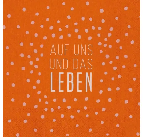 Papierservietten Orange von Räder