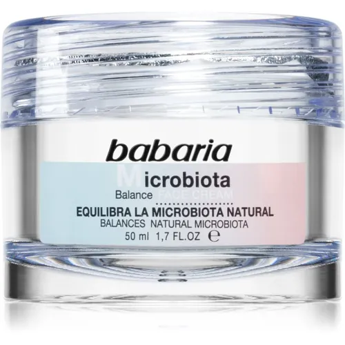 Babaria Microbiota Balance Feuchtigkeitscreme für sensible Haut mit Präbiotika 50 ml