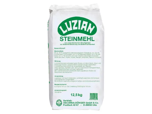 Oscorna Luzian Steinmehl Urgesteinsmehl 12,5 kg Gesteinsmehl Bodenaktivator