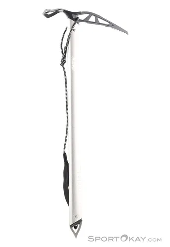 Petzl Glacier Linkin Eispickel mit Schaufel-Silber-75