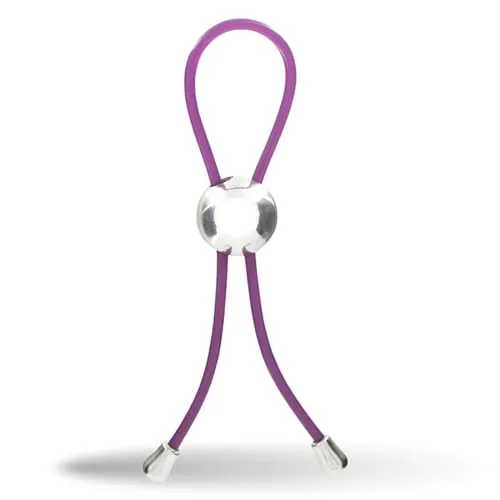 Lovelyness - Penisschlaufe aus Silikon - Verstellbar Erektionshilfe Penisverrößerung