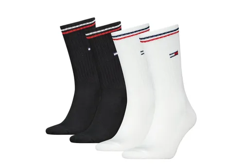 Tommy Hilfiger Socken TH UNI TJ SOCK 4P ICONIC (4 Paar) in weiß von Tommy Hilfiger