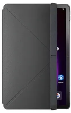 Lenovo Folio Case für Tablet - Bildschirmschutz und elegantes Design - Tablet-PC-Zubehör mit hochwertigem Mikrofasermaterial für optimalen Bildschirmschutz und stilvolles Aussehen in Schwarz.