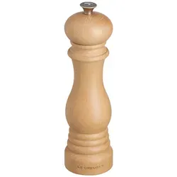 Le Creuset Salzmühle - Elegante Buchenholz-Mühle mit Keramik-Mahlwerk - Küchenhelfer in stilvollem Design, korrosionsbeständiges Keramik-Mahlwerk für individuelle Mahlgrade, ideal zum Würzen und Verfeinern von Speisen.
