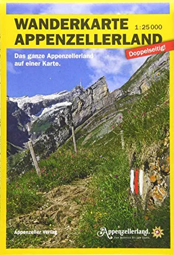 Wanderkarte Appenzellerland - Detaillierte Wanderkarte für Naturfreunde - Freizeit, Haus & Garten - Entdecken Sie die schönsten Wanderwege im Appenzellerland mit dieser umfassenden und benutzerfreundlichen Karte.