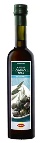 Wiberg Natives Oliven-Öl Peloponnes, 1er Pack (1 x 500 ml)