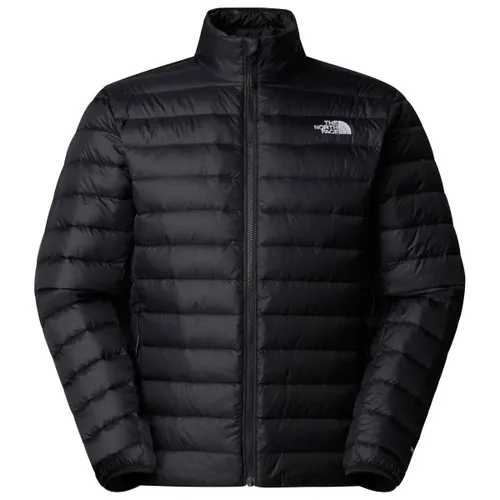 The North Face Men's Classic Down Jacket tnf black (JK3) XXL - Daunenjacke für Männer, bietet außergewöhnliche Wärme mit 700er recycelter Daune und ist wasserabweisend dank PFC-freier DWR-Beschichtung. Ideal für kalte Tage und umweltbewusste Mode.