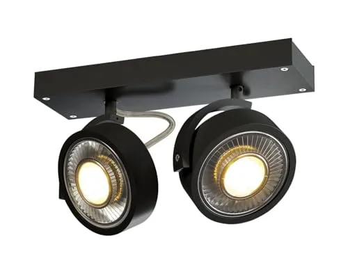 SLV Kalu 1000703 Deckenstrahler GU10 Schwarz von SLV