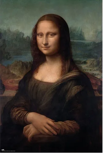 Kunstdruck Da Vinci, Leonardo - Poster - Mona Lisa