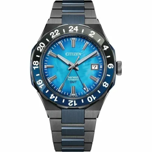 Elegante Herrenuhr Citizen NB6036-52N (Ø 41 mm) - Herrenuhr aus Edelstahl mit automatischem Uhrwerk, Saphirglas und 10 atm wasserdicht. Perfekt für stilbewusste Männer!