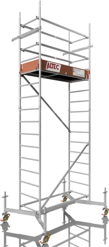 ALTEC Rollfix 500 | inkl. Rollen (Ø 150 mm) | Traverse ausziehbar | Rollgerüst