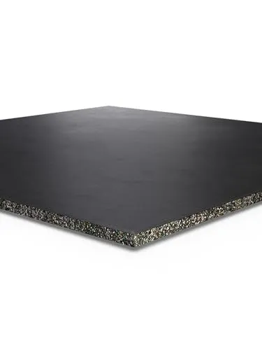 ATLETICA 1m2 SolidProtect Bodenschutzmatte 20mm | Keltan EPDM Material | 20mm Stärke | hohes Eigengewicht | Feingranulat Oberfläche | 0.8mm Körnung Größe 4 Matten a 50x50cm