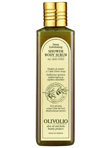 Olivolio Body Scrub Peeling Tiefenreinigung Bio Olivenöl Körperpeeling Aloe Haut