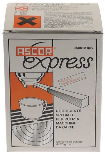Kaffeemaschinenreiniger ASCOR Express 300g 15 Beutel à 20g (49,83 EUR/kg)